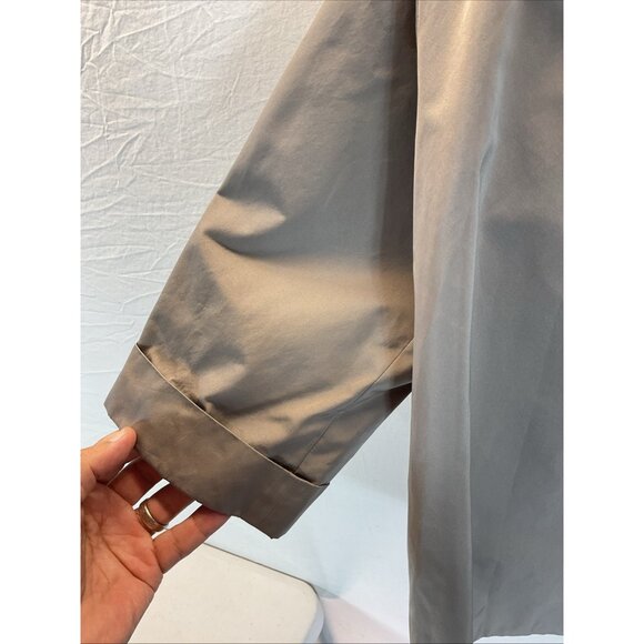 Lafayette 148 topper swing Jacket‎ Size P S Taupe Metallic Formal spec. Occas - Picture 3 of 13